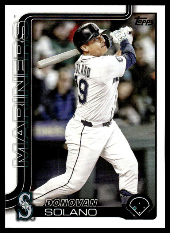 2025 Topps Update #US281 Donovan Solano NM-MT Seattle Mariners 