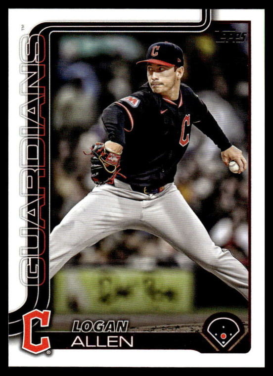 2025 Topps Update #US288 Logan Allen NM-MT Cleveland Guardians 