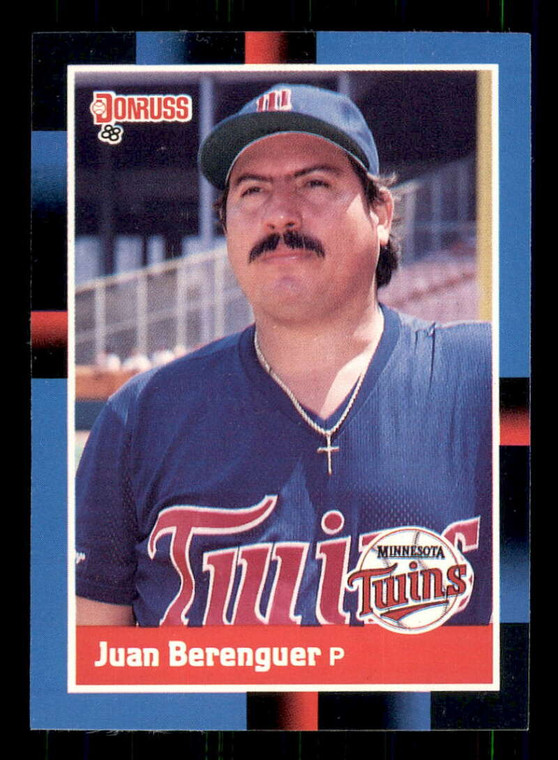 1988 Donruss #395 Juan Berenguer NM-MT Minnesota Twins 