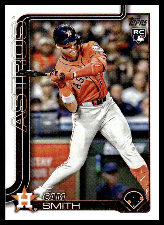 SOLD 191400 2025 Topps Update #US298 Cam Smith NM-MT RC Rookie Houston Astros 