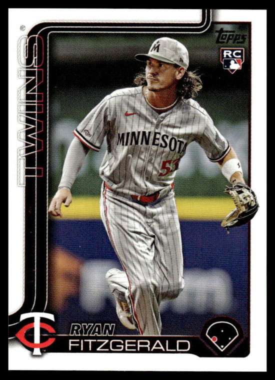 2025 Topps Update #US308 Ryan Fitzgerald NM-MT RC Rookie Minnesota Twins 