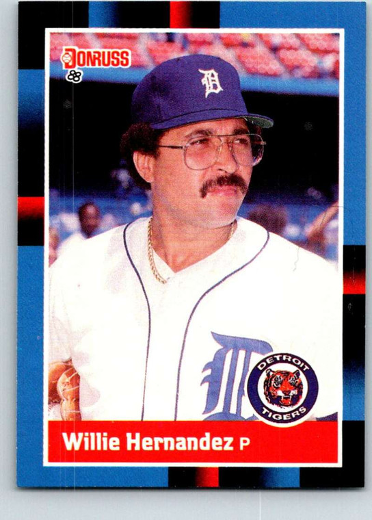 1988 Donruss #398 Willie Hernandez NM-MT Detroit Tigers 
