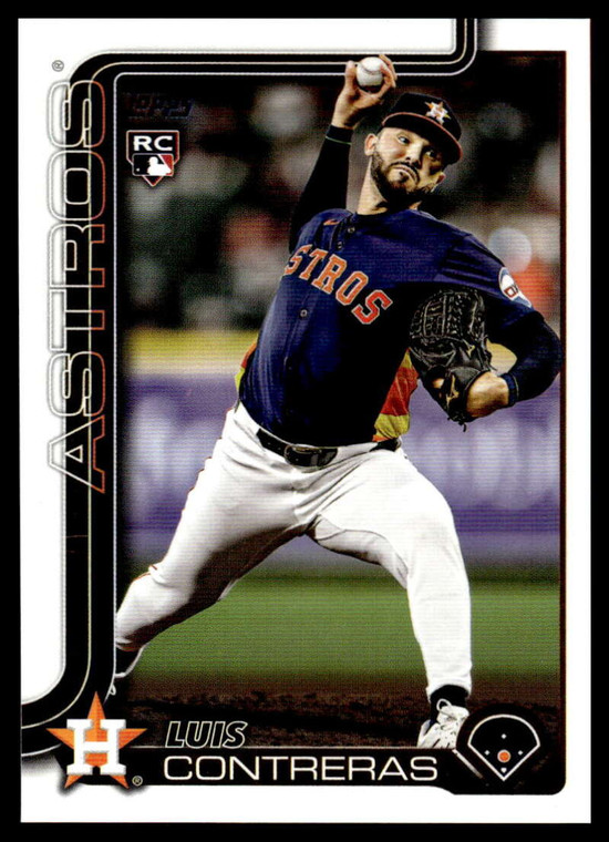 2025 Topps Update #US323 Luis Contreras NM-MT RC Rookie Houston Astros 