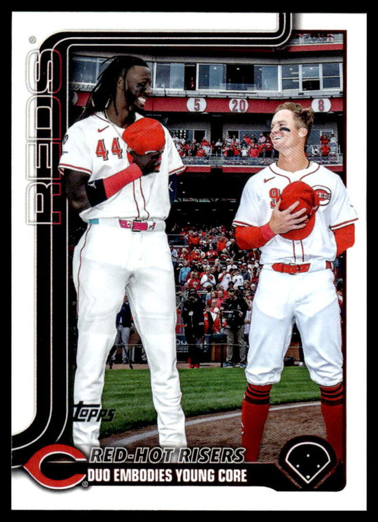 2025 Topps Update #US331 Elly De La Cruz/Matt McLain Veteran Combos NM-MT Cincinnati Reds 