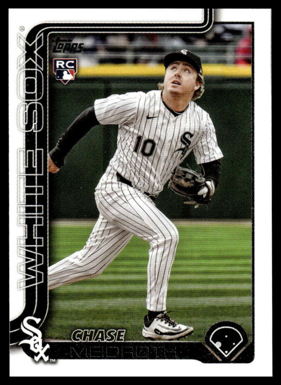2025 Topps Update #US337 Chase Meidroth NM-MT RC Rookie Chicago White Sox 