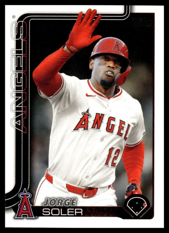2025 Topps Update #US343 Jorge Soler NM-MT Los Angeles Angels 