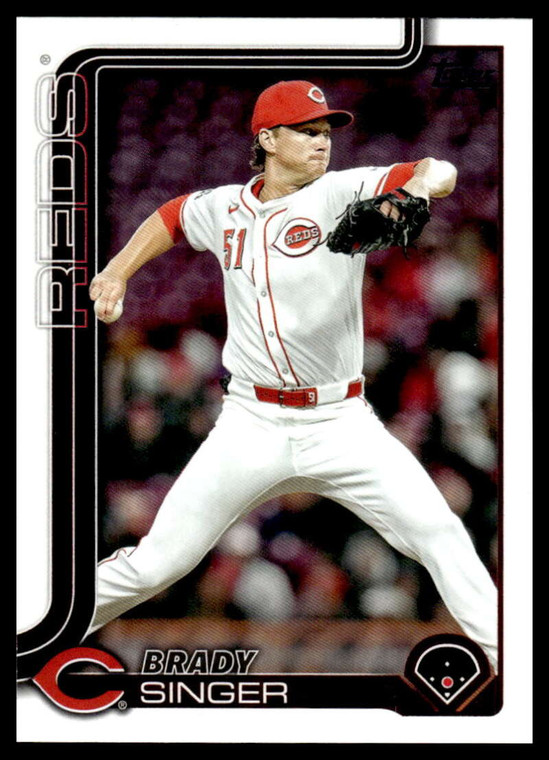 2025 Topps Update #US344 Brady Singer NM-MT Cincinnati Reds 
