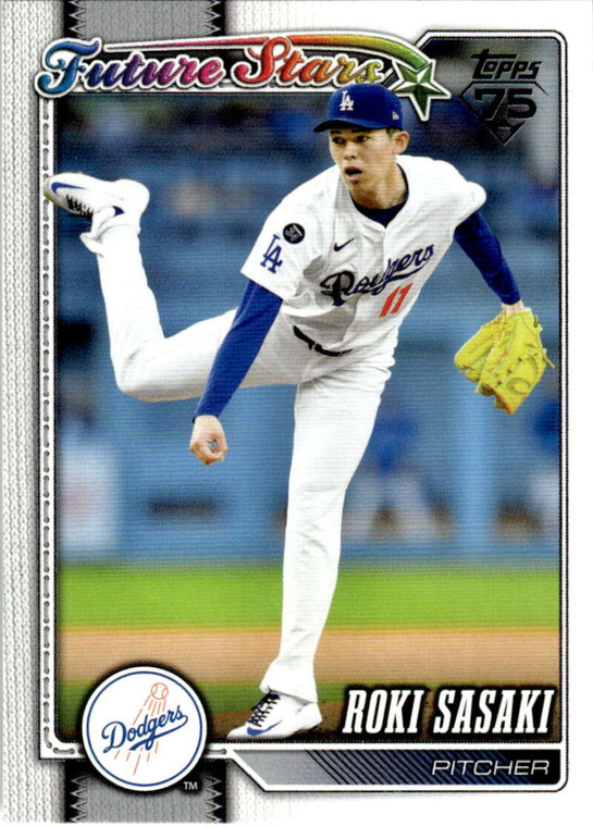 2026 Topps #66 Roki Sasaki Future Stars NM-MT Los Angeles Dodgers 