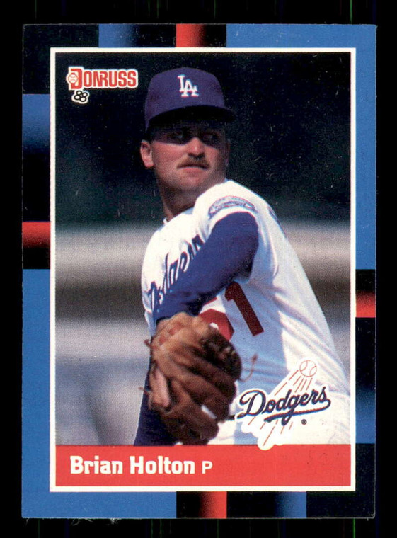1988 Donruss #402 Brian Holton NM-MT Los Angeles Dodgers 