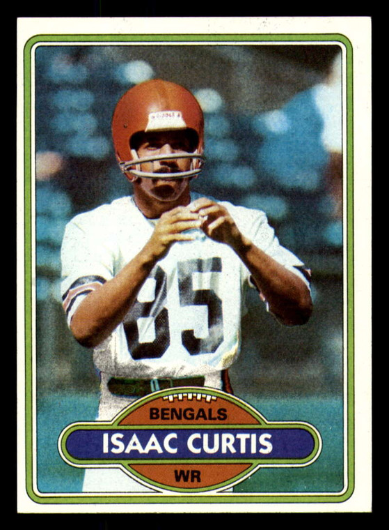 1980 Topps #17 Isaac Curtis VG  Cincinnati Bengals 