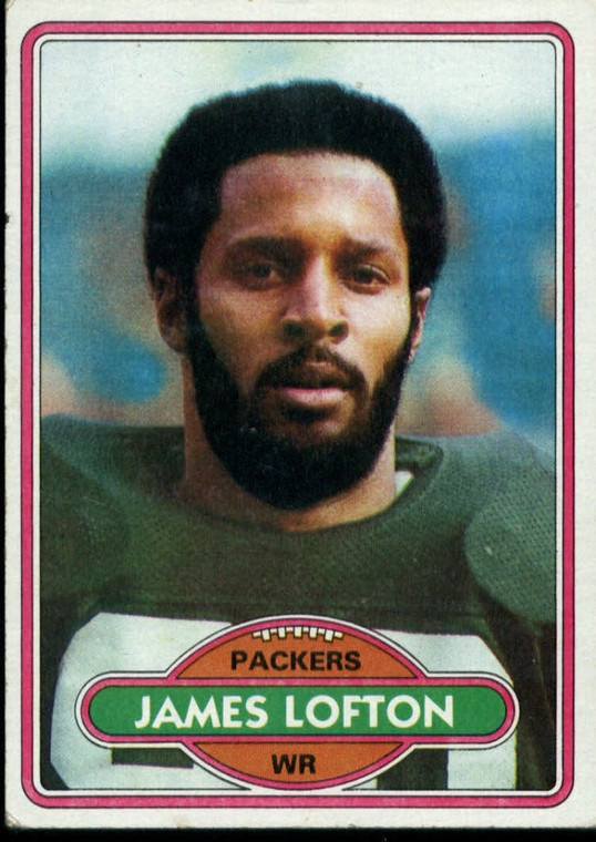 1980 Topps #78 James Lofton VG  Green Bay Packers 