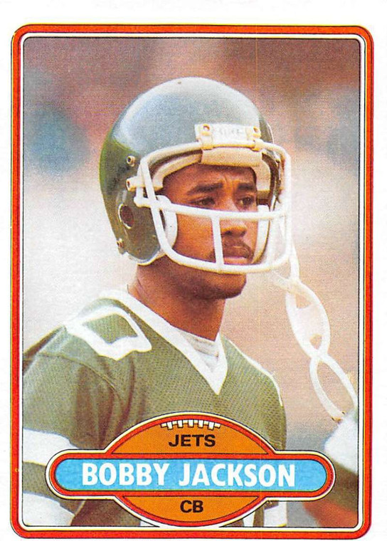 1980 Topps #83 Bobby Jackson VG  New York Jets 