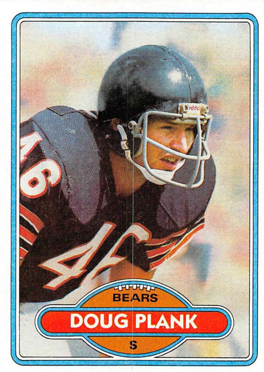 1980 Topps #101 Doug Plank VG  Chicago Bears 