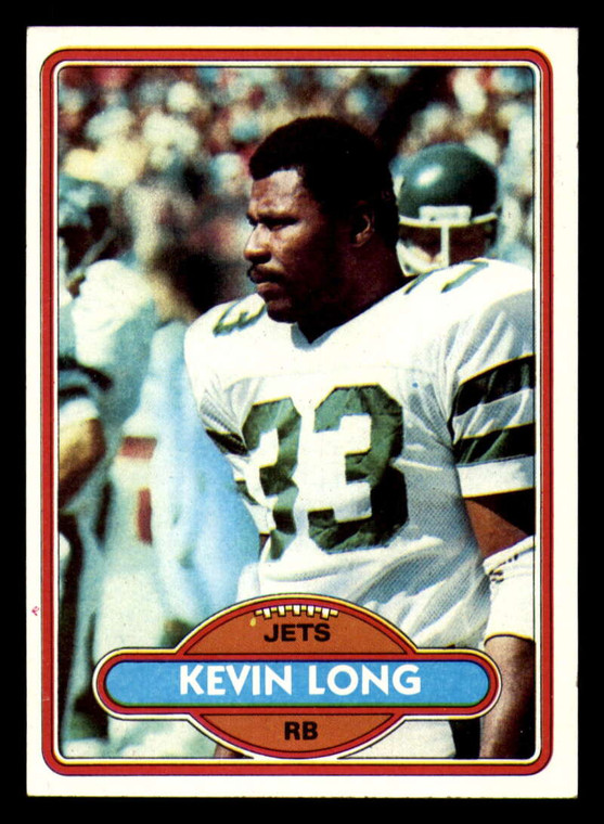 1980 Topps #211 Kevin Long VG  New York Jets 