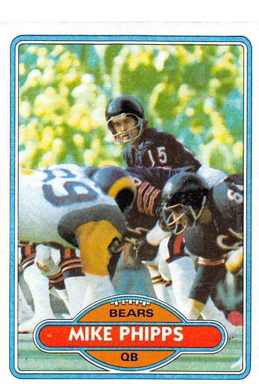 1980 Topps #422 Mike Phipps VG  Chicago Bears 