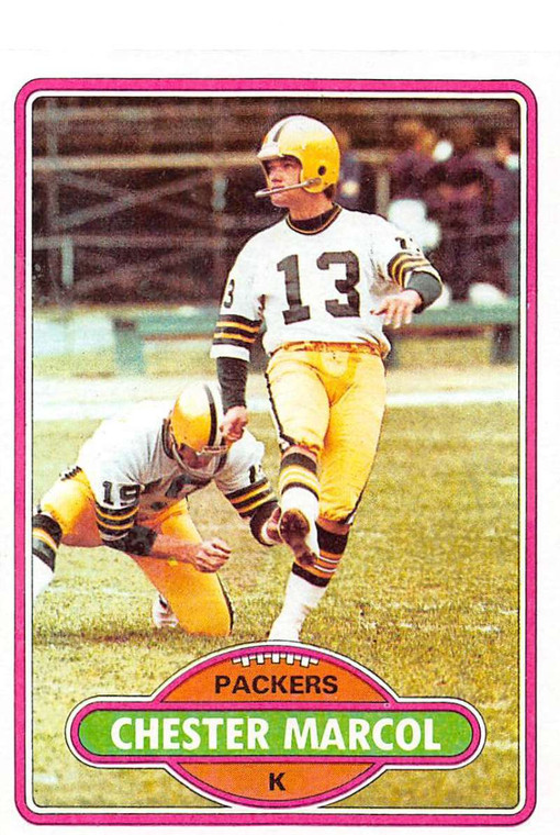 1980 Topps #431 Chester Marcol VG  Green Bay Packers 