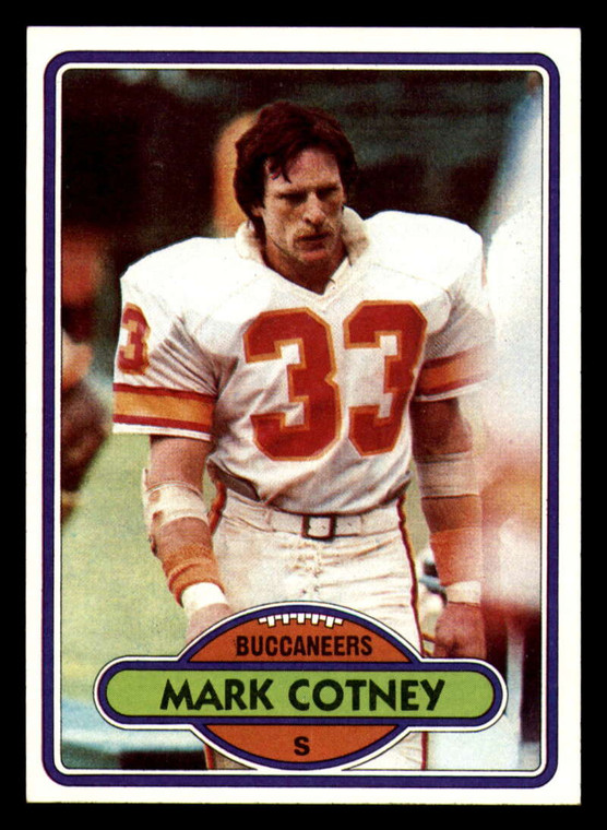 1980 Topps #453 Mark Cotney VG  Tampa Bay Buccaneers 