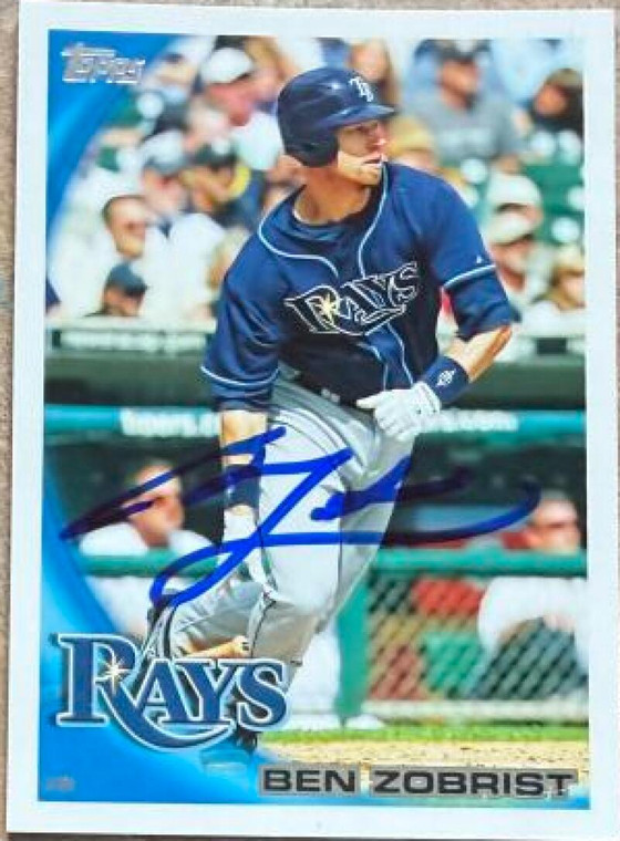 Ben Zobrist Autographed 2010 Topps #297 
