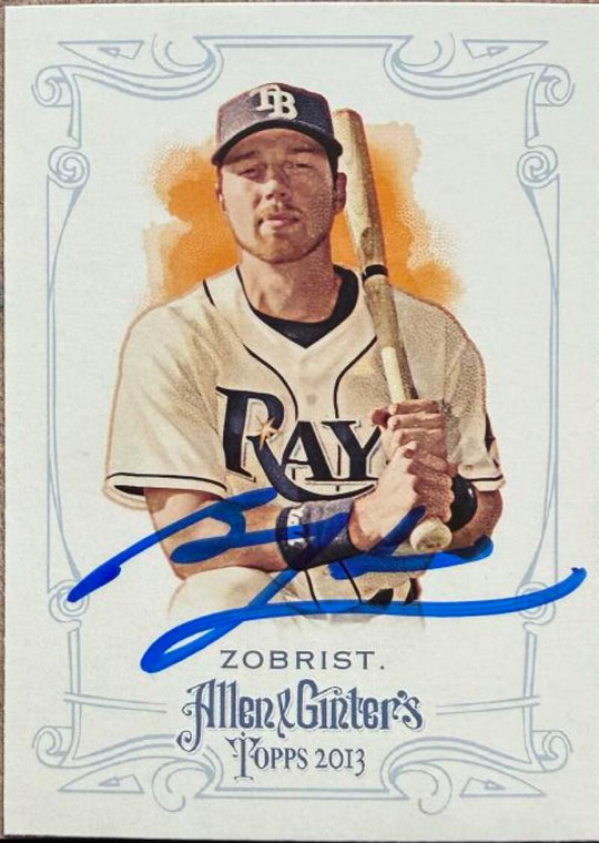 Ben Zobrist Autographed 2013 Topps Allen & Ginter #71 