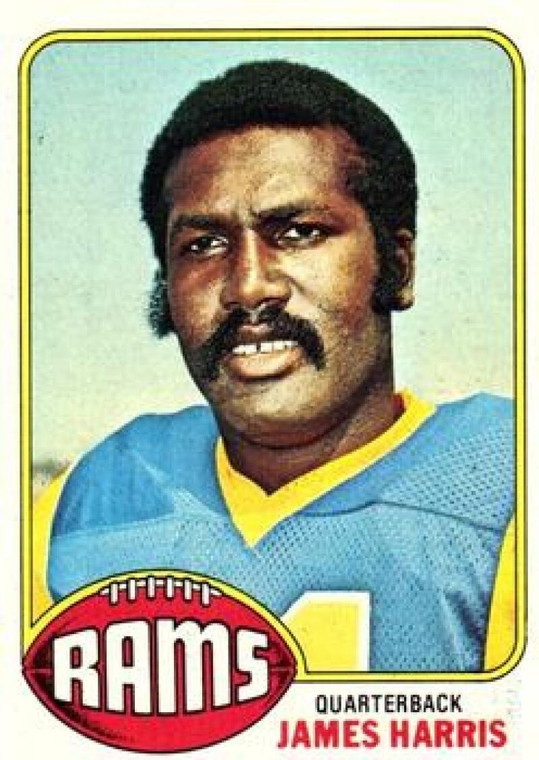 1976 Topps #18 James Harris VG Los Angeles Rams 
