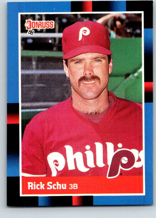 1988 Donruss #432 Rick Schu NM-MT Philadelphia Phillies 