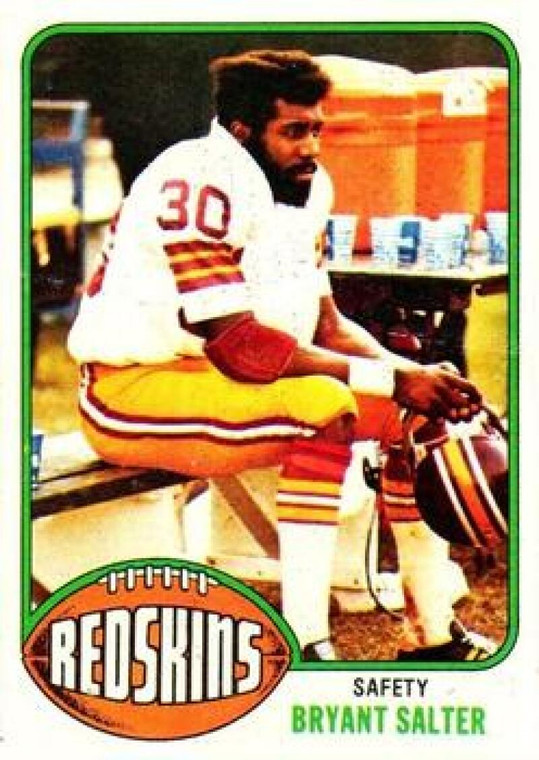 1976 Topps #74 Bryant Salter VG Washington Redskins 