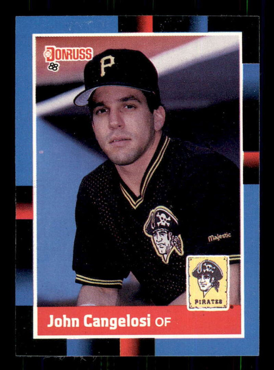 1988 Donruss #435 John Cangelosi NM-MT Pittsburgh Pirates 