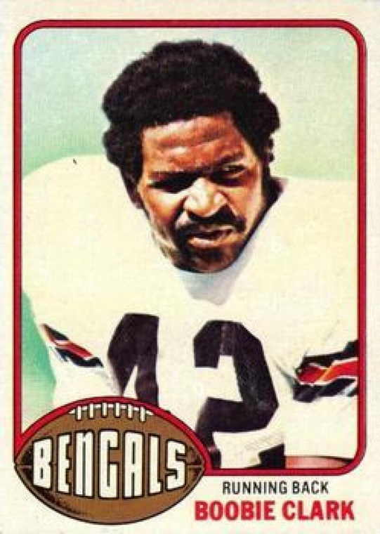 1976 Topps #109 Boobie Clark VG Cincinnati Bengals 