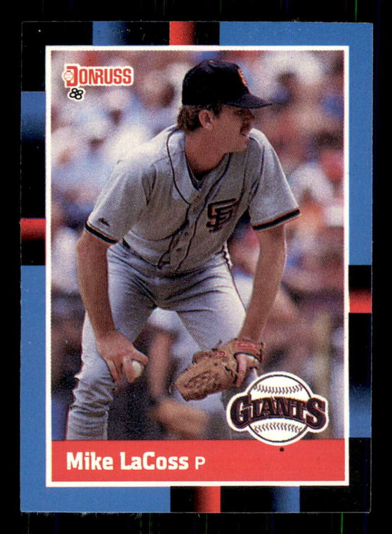 1988 Donruss #436 Mike LaCoss NM-MT San Francisco Giants 