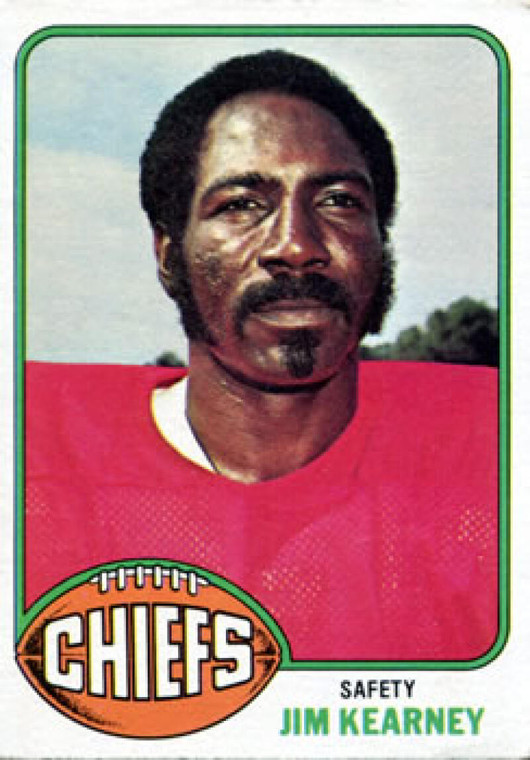 1976 Topps #129 Jim Kearney VG Kansas City Chiefs 