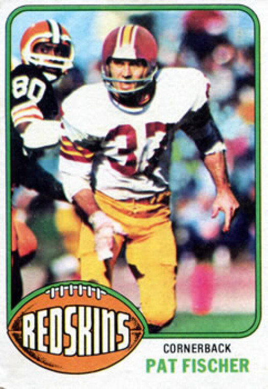 1976 Topps #192 Pat Fischer VG Washington Redskins 