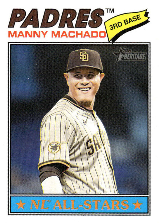 2026 Topps Heritage #143 Manny Machado NM-MT  San Diego Padres 