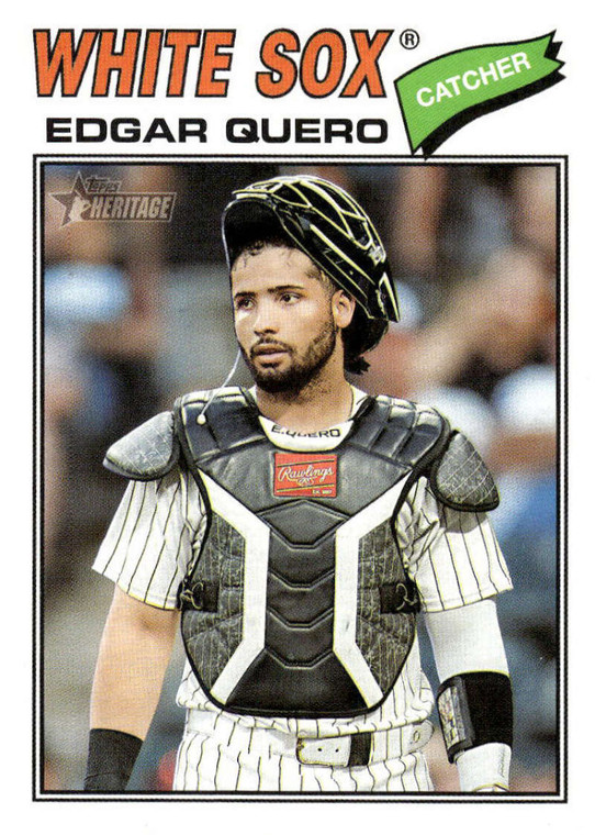 2026 Topps Heritage #239 Edgar Quero NM-MT  Chicago White Sox 