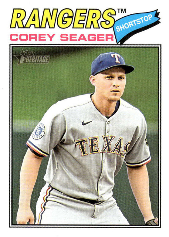 2026 Topps Heritage #302 Corey Seager NM-MT  Texas Rangers 