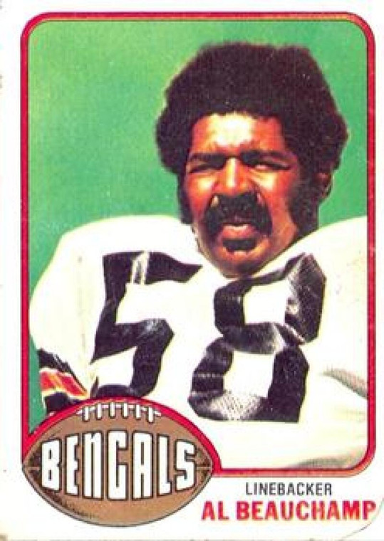 1976 Topps #269 Al Beauchamp VG Cincinnati Bengals 