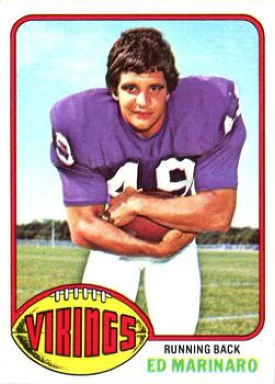 1976 Topps #419 Ed Marinaro VG Minnesota Vikings 
