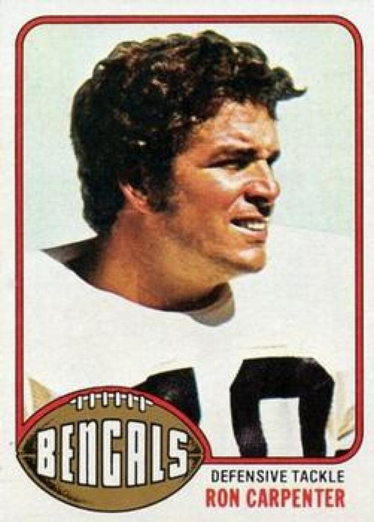 1976 Topps #432 Ron Carpenter VG Cincinnati Bengals 