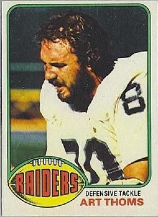 1976 Topps #511 Art Thoms VG Oakland Raiders 
