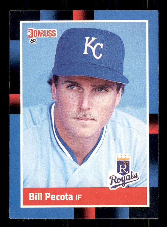 1988 Donruss #466 Bill Pecota NM-MT RC Rookie Kansas City Royals 
