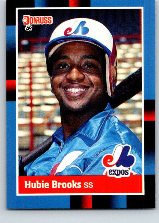 1988 Donruss #468 Hubie Brooks NM-MT Montreal Expos 