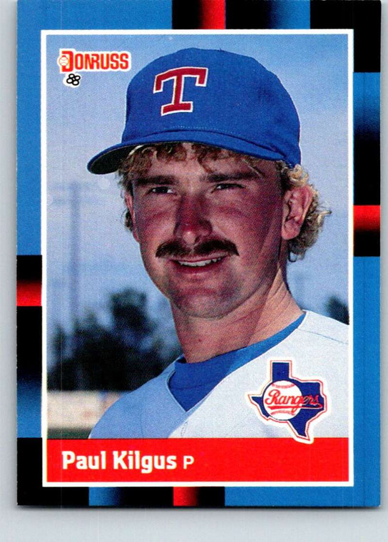 1988 Donruss #469 Paul Kilgus NM-MT RC Rookie Texas Rangers 