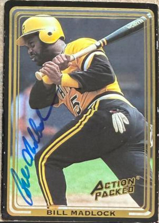 Bill Madlock Autographed 1993 Action Packed All-Star Gallery Series I #82 Pirates Card