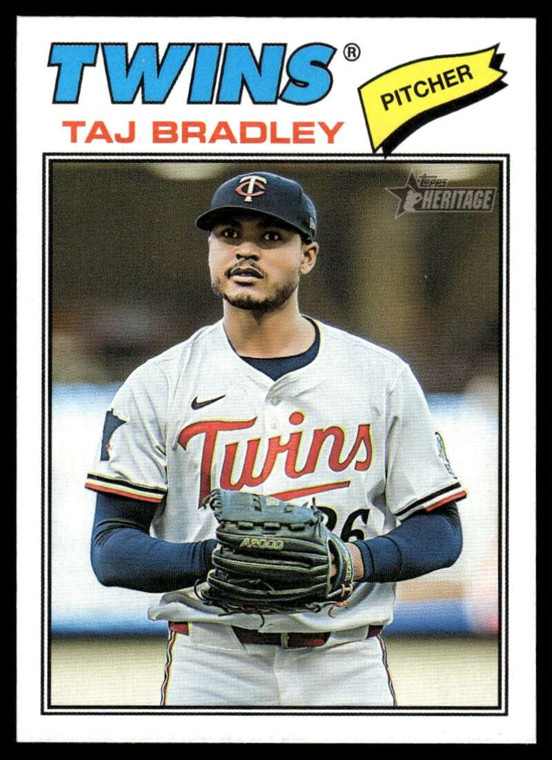 2026 Topps Heritage #38 Taj Bradley NM-MT  Minnesota Twins 