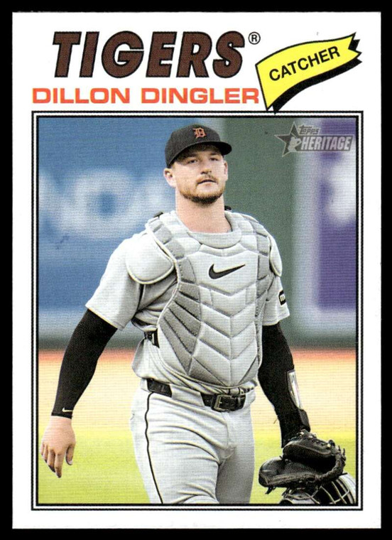 2026 Topps Heritage #73 Dillon Dingler NM-MT  Detroit Tigers 