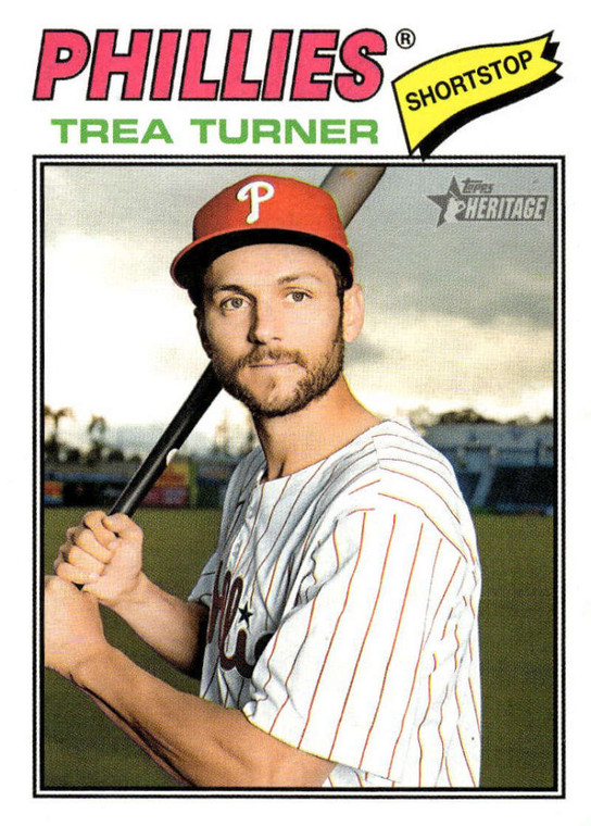 2026 Topps Heritage #183 Trea Turner NM-MT  Philadelphia Phillies 
