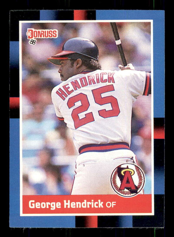1988 Donruss #479 George Hendrick NM-MT California Angels 