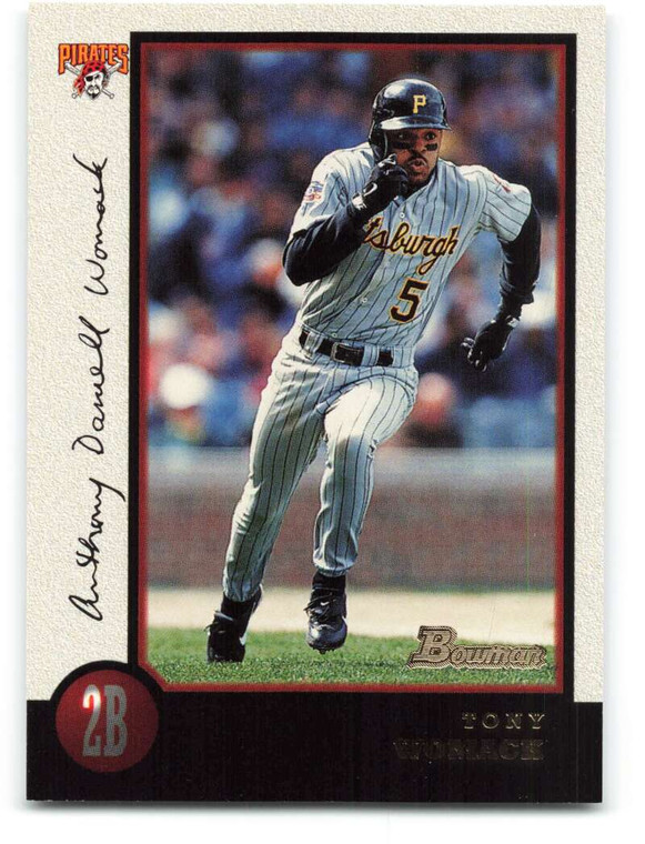 1998 Bowman #41 Tony Womack NM-MT Pittsburgh Pirates 