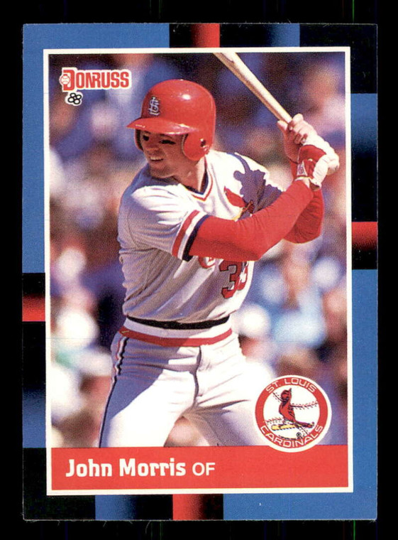 1988 Donruss #480 John Morris NM-MT St. Louis Cardinals 