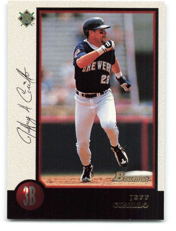 1998 Bowman #45 Jeff Cirillo NM-MT Milwaukee Brewers 