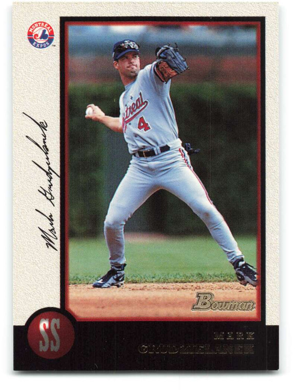 1998 Bowman #49 Mark Grudzielanek NM-MT Montreal Expos 